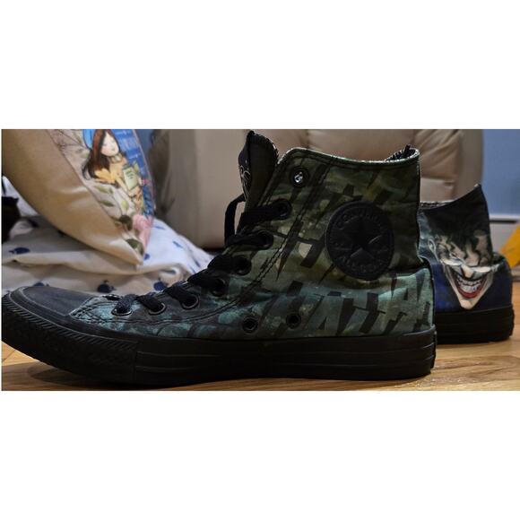 Converse X DC The Joker Chuck Taylor men 7 women 9 - Picture 3 of 5